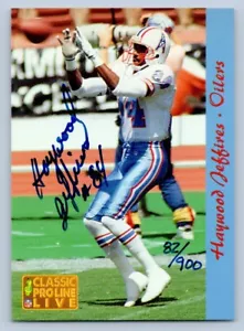 Autógrafos en vivo Haywood Jeffires 1993 Classic Pro Line Auto 82/900 Engrasadores - Imagen 1 de 2