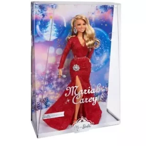 2023 Barbie Signature Mariah Carey Holiday Doll Christmas Red Dress - In Hand - Picture 1 of 1