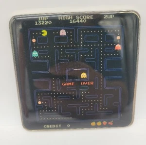 Vintage 2009 Pac Man Belt Buckle Namco Bandai Game - Picture 1 of 4