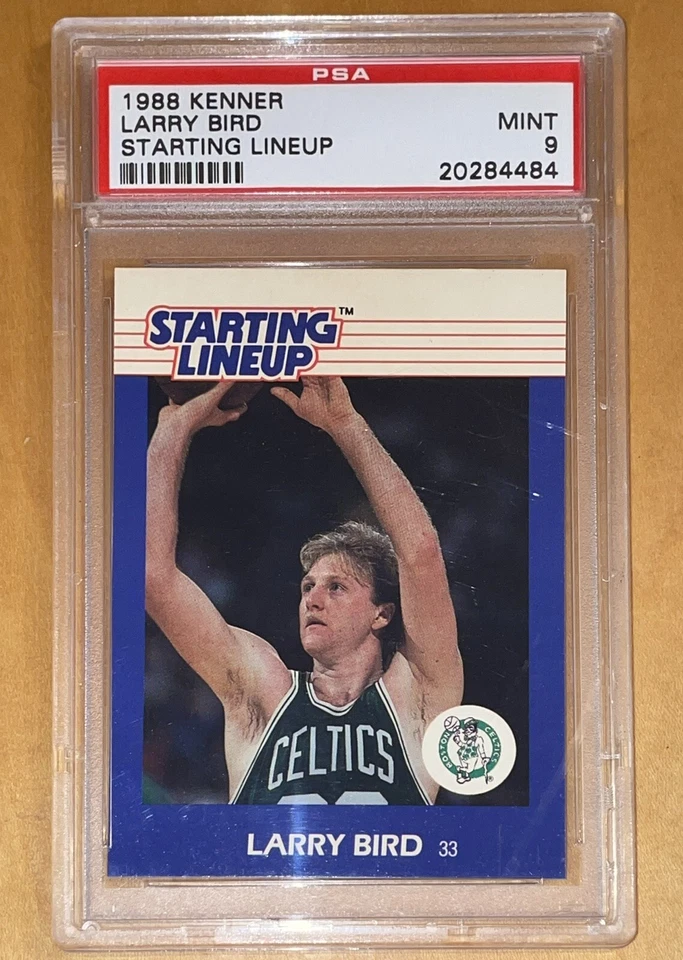 🔥1988 Larry Bird Kenner alineación inicial PSA 9 MVP topps ¡SOLO 11 PSA 10s existen! Foto 1 de 4