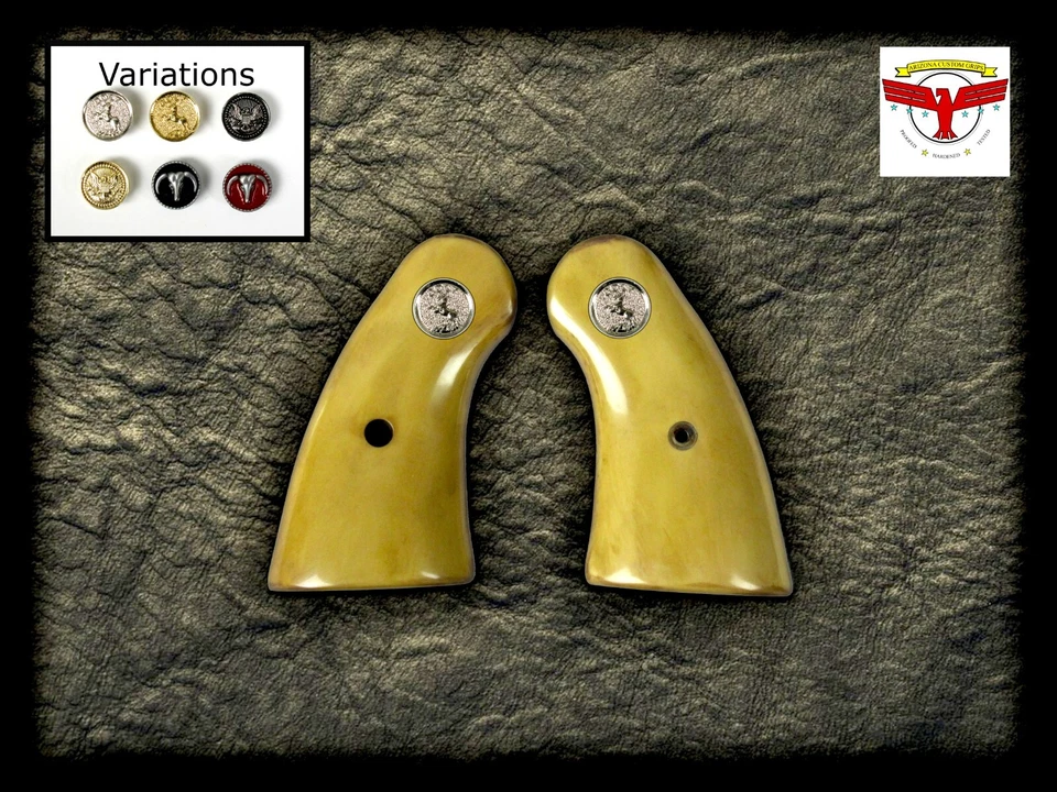 COLT PYTHON MAGNA-TUSK AGED IVORY GRIPS - Image 1 of 1