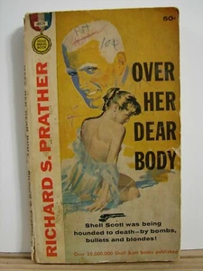 Over Her Dear Body — Richard S. Prather (1959, Paperback) 5544 - Foto 1 di 3