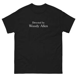 T-shirt classica unisex Directed By Woody Allen - Foto 1 di 7