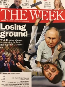 The Week Magazine.  December 6,  2024.   Losing Ground Putin Zelenskyy Ukraine - Picture 1 of 1