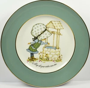 Petticoats and Pantaloons Wall Plate ~ May All Your Wishes Come True - Foto 1 di 3