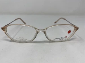 Mary Rose MR8005 C2 53-15-135 Rose Crystal Full Rim Eyeglasses Frame “U59 - Picture 1 of 8