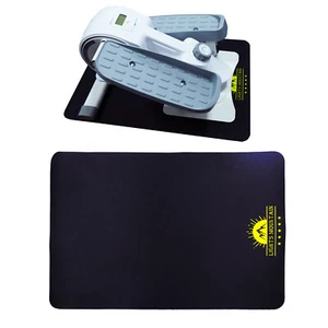 Ellipse Leg Exerciser Non-Slip Mat - Perfect for Under Desk Ellipticals - Picture 1 of 8