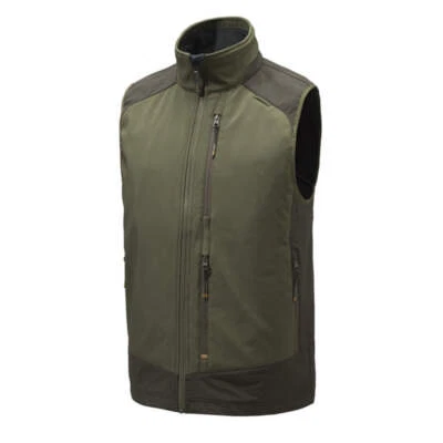Beretta Butte Softshell Vest Moss / Brown Bark - Image 1 of 4
