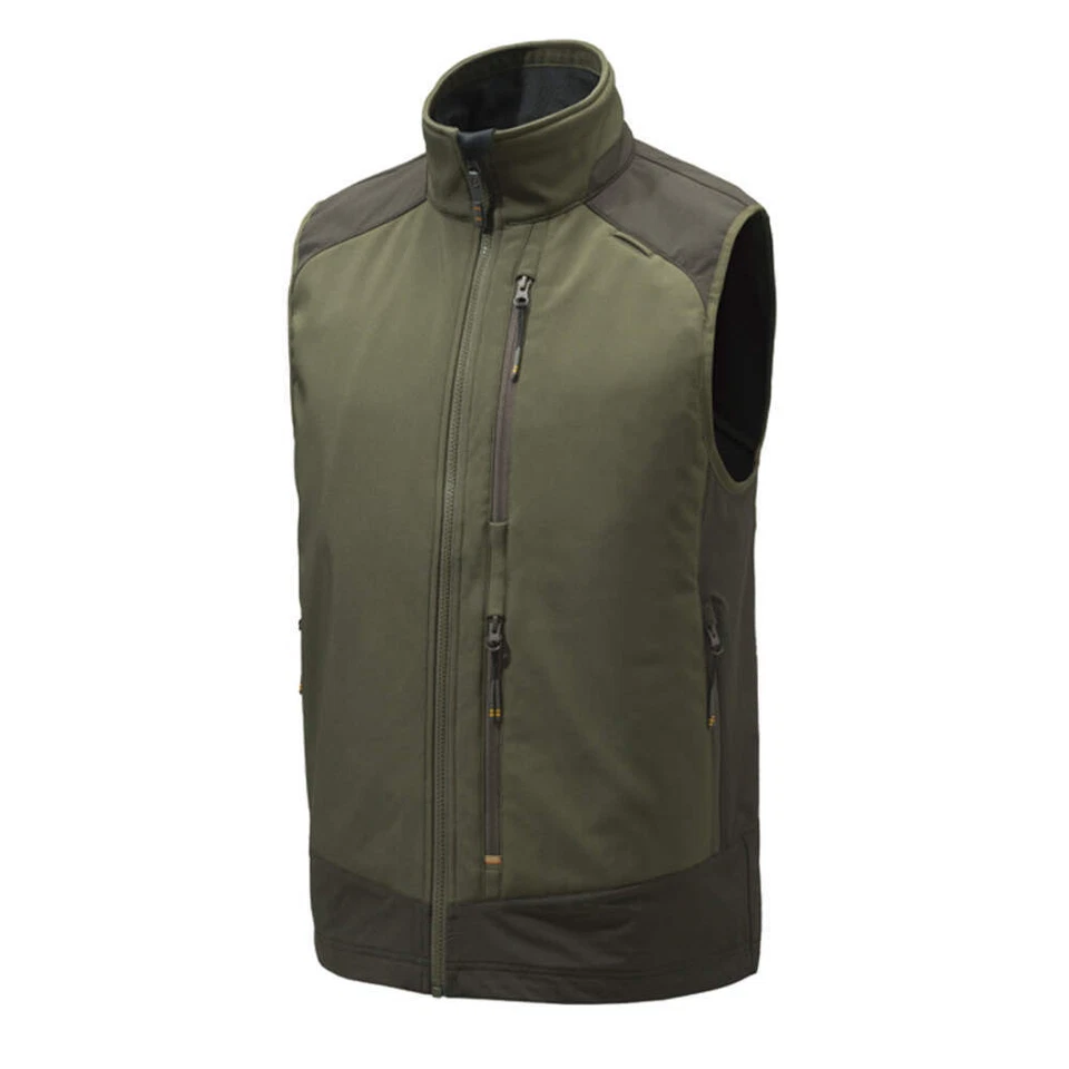 Beretta Butte Softshell Vest Moss / Brown Bark - Image 1 of 4