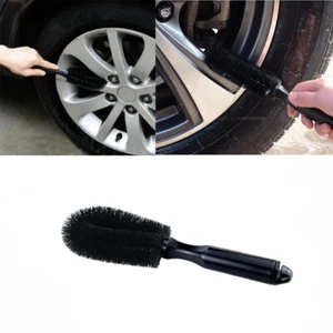 Brosse de nettoyage de roue outil lavage de pneus alliage propre nettoyant poils doux - Photo 1 sur 5