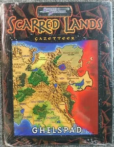 D&D Scarred Lands Gazetteer: Ghelspad SC NEW Sealed RPG Dungeons & Dragons D20 - Picture 1 of 2