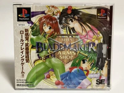 PS1 BLADE MAKER JAPAN VER NEW SEALED SLPS 01795 SONY PLAYSTATION - Image 1 of 4