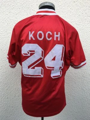 Adidas 1. FC Kaiserslautern Fußball Trikot Jersey Retro #24 Koch 1994/95 Gr. S - Bild 1 von 4