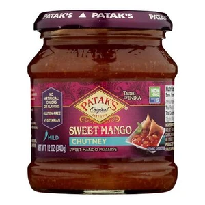 Pataks Chutney - Sweet Mango - Mild - 12 oz - case of 6 - Picture 1 of 1