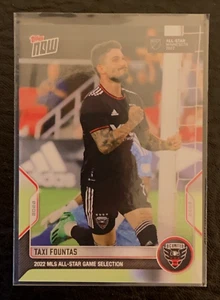 2022 Topps NOW MLS #AS-4 | TAXI FOUNTAS | D.C. United; All-Star Game - PR /195 - Picture 1 of 2