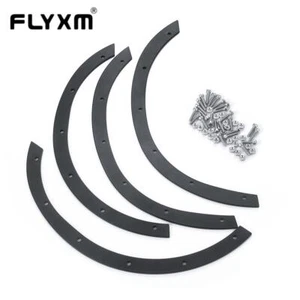 Flyxm Metall Rad Augenbrauen Fender Flares für 1/10 RC Crawler Auto TRX4 Bronco - Bild 1 von 11