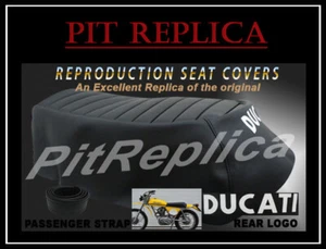 NUEVO DUCATI 350 450 RT 1971 1972 1973 1974 '71 72 73 '74 FUNDA SILLÍN ASIENTO [5CTP] - Imagen 1 de 8