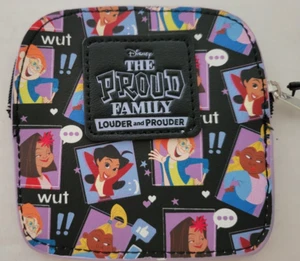Girls Disney Brand The Proud Family Louder and Prouder Multicolor Coin Bag - Picture 1 of 5
