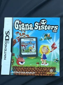 Giana Sisters DS (Nintendo DS, 2011) With Manual - TESTED - Picture 1 of 2