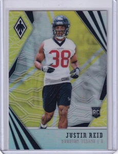 Justin Reid 2018 Panini Phoenix amarillo #163 radiocontrol 33/75 texanos - Imagen 1 de 2