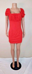 Red Mini Dress - Picture 1 of 6