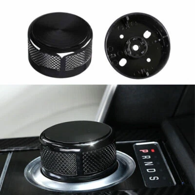 Black Zinc Alloy SV Middle Gear Shift Knob Cover 1PC  Fit For Land Rover 13-2016 - Изображение 1 из 4