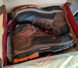 Wolverine Hombres Overpass Carbon MAX 6" Bota Zapatos de Trabajo W10717 Talla 11 EW en caja - Imagen 1 de 9