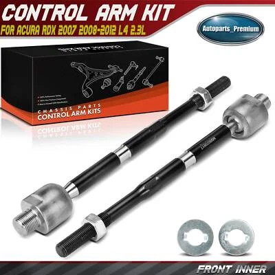 Extremo de barra de amarre interior delantero izquierdo y derecho 2 piezas para Acura RDX 2007-2012 L4 2,3 L Foto 1 de 4