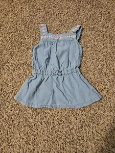 Girl JEANS Dress 4T CARTER'S  - Picture 1 of 2