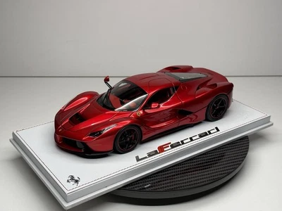 BBR 1/18 BBR1822H8DIE1 Ferrari LaFerrari Rosso Fuoco  (autoart mr cmc calsito - Immagine 1 di 4