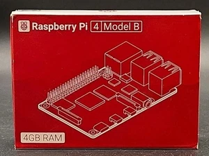 Raspberry Pi 4 Model B 2019 Quad Core 64 Bit WiFi Bluetooth 4GB - Picture 1 of 4