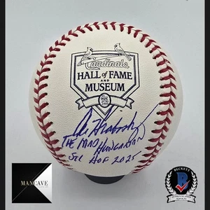 2025 Al Hrabosky Autographed St. Louis Cardinals HOF Museum Signed Ball Beckett - Picture 1 of 2