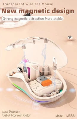 Gaming Mouse with Silent Operation and Seamless Device Switching Feature - Image 1 of 4