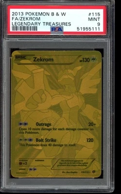 PSA 9 Zekrom 115/113 - Legendary Treasures - Image 1 of 2