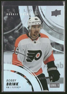 2022-23 Upper Deck Trilogy Bobby Brink RC /699 #181 Philadelphia Flyers - Picture 1 of 2