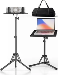 Projector Stand Tripod Adjustable Height 26" to 38" Floor Standing Laptop Tri... - Picture 1 of 7