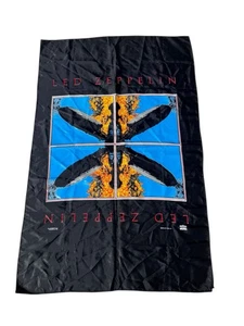 LED ZEPPELIN Original Fabric Banner 1994 Myth Gem Winterland Rock Express - Picture 1 of 6