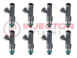 Set of 8 Denso 0410 Nissan 04-06 Armada 5.6L V8 Flexfuel Injector 16600-ZH00A - Picture 1 of 5