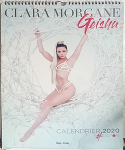 CLARA MORGANE Geisha Rare French sexy calendar 2000 - Picture 1 of 24