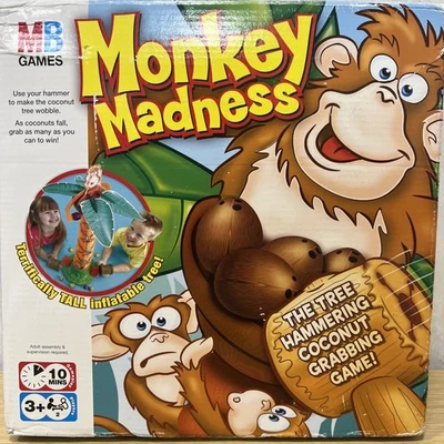 mb games Monkey Madness Coconut Hammering childrens game  Hasbro 2007 - Image 1 of 4