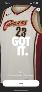 Lebron - Nike Dri-FIT NBA Trikot - Größe L (48) IF0291-133 - Cavaliers! Vorverkauf! - Bild 1 von 1
