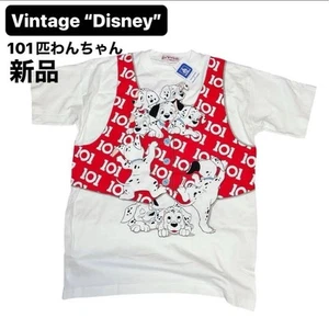 Double-Sided Design Disney 101 Doggy T-Shirt Vintage - Picture 1 of 9
