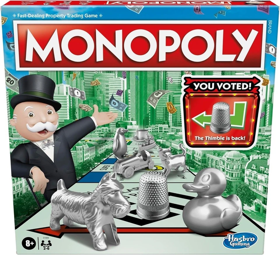 Monopoly Game Family Board Game for 2 to 6 Players Monopoly Boa