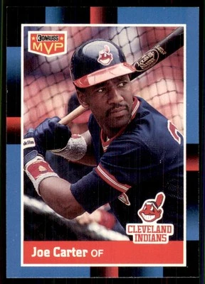 1988 Donruss MVP Bonus Card #BC-9 Joe Carter Cleveland Indians - Image 1 of 2