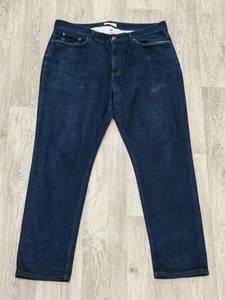 Spoke London Original Jeans Herren W40 L32 40R Build C 12oz Blau Denim Taper Leg - Bild 1 von 12