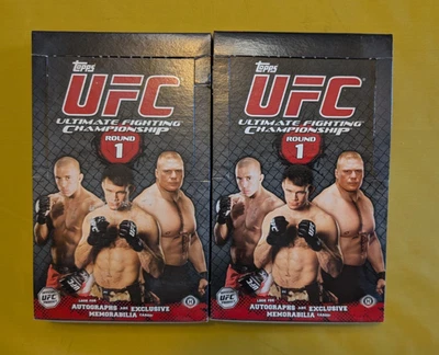 Lot 2 - 2009 Topps UFC Round One Box Only Display  1st UFC - No packs - Image 1 of 3