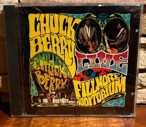Live at the Fillmore Auditorium by Chuck Berry Rebound 1995 NEW SEALED CD - Imagen 1 de 2