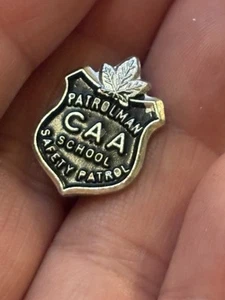 CAA Patrolman School Safety Patrol Mini Lapel Pin - Picture 1 of 4