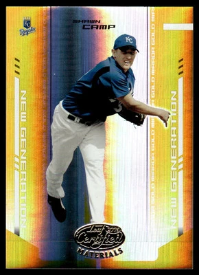2004 Leaf Certified Materials Mirror Gold Shawn Camp /25 Royals #292 *Noles2148* - Image 1 of 2