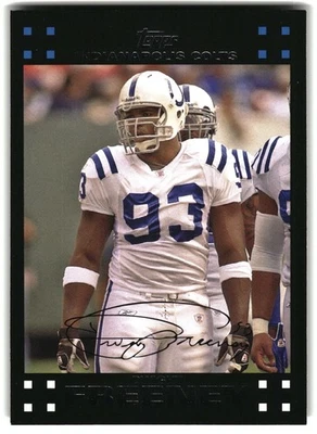 2007 Topps #257 Dwight Freeney Indianapolis Colts - Image 1 of 2